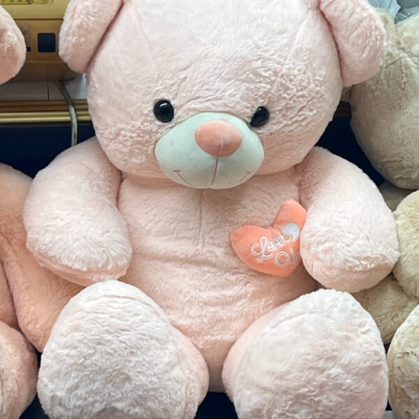 Pink Soft Plush Toy Teddy Bear - 100cm